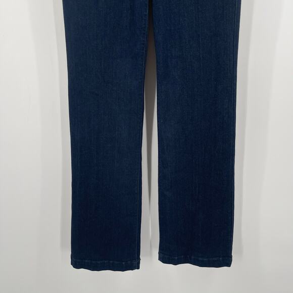 OLD NAVY Trouser Jeans SZ 2 Regular NWT Dark Wash Denim Stretch Business Casual - Picture 10 of 13